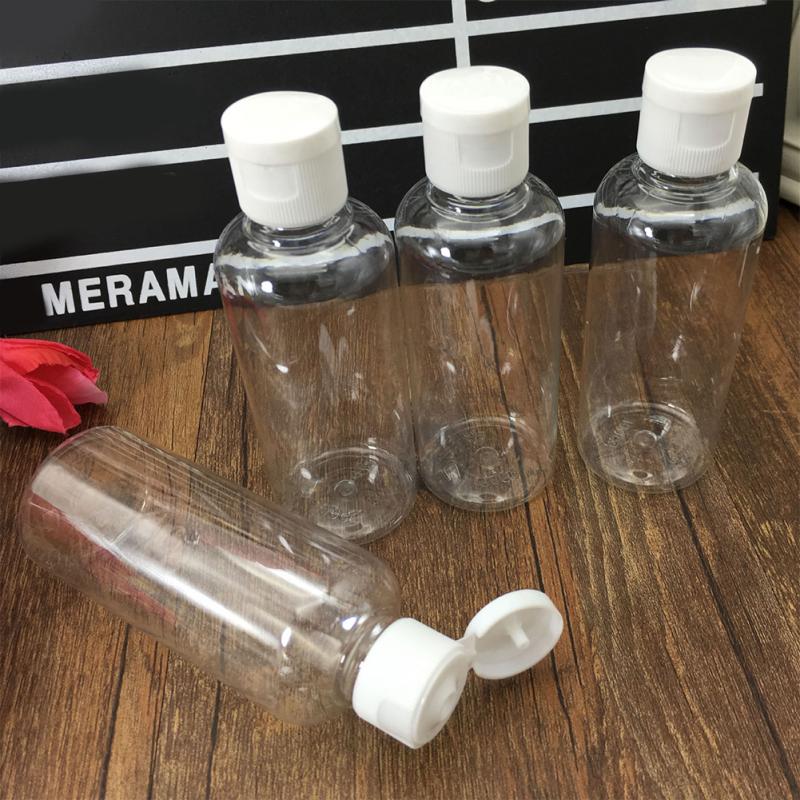 4 Stks/set Draagbare Lege Fles Plastic Opslag Flessen Voor Reizen Sub Fles Shampoo Cosmetische Lotion Container Lotion Fles 918
