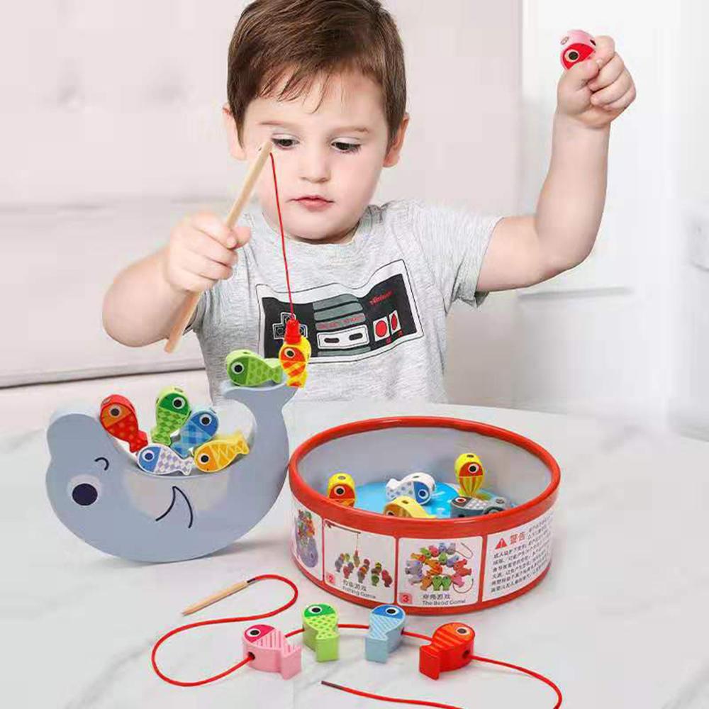 Child balance training magnetic fishing toy children educational toy