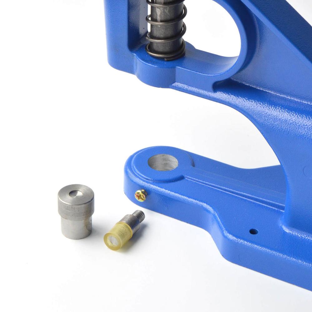 1PC Hand Press Tool Machine For Eyelet Grommet And Double Cap Rivets And DIY Craft Accessories Dies Tools