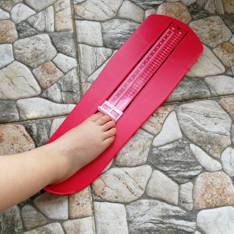 Nueva regla de medición de pie para adultos, tamaño de los zapatos, dispositivo de medición del pie, Regla de medición, herramienta, accesorios calibrador