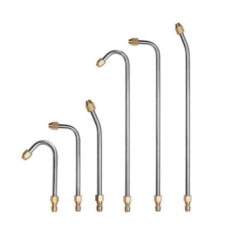 30°/ 90°/ U-shaped Spray High Pressure Cleaning Machine Extension Tools 1/4\'\'