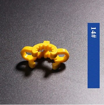 MaxPoint 10pcs/lot Laboratory Plastic Clip #14/#19##24/#29/#34/#40 Lab Keck Clamp Use for Glass Ground Joint: 14