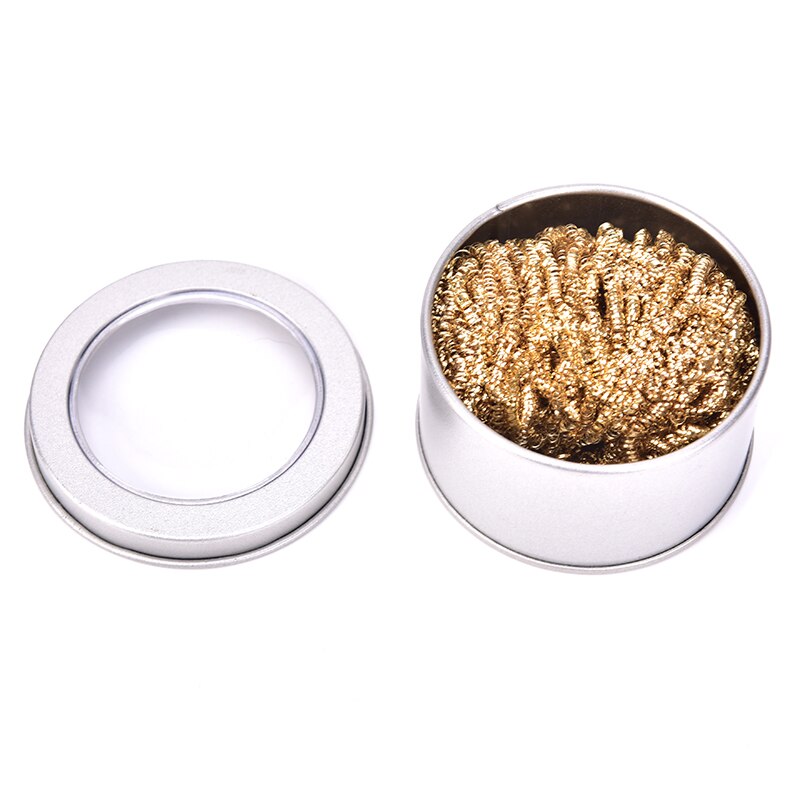 Lassen solderen soldeerboutpuntreiniger reinigen staaldraad sponsballen voor lasgereedschap