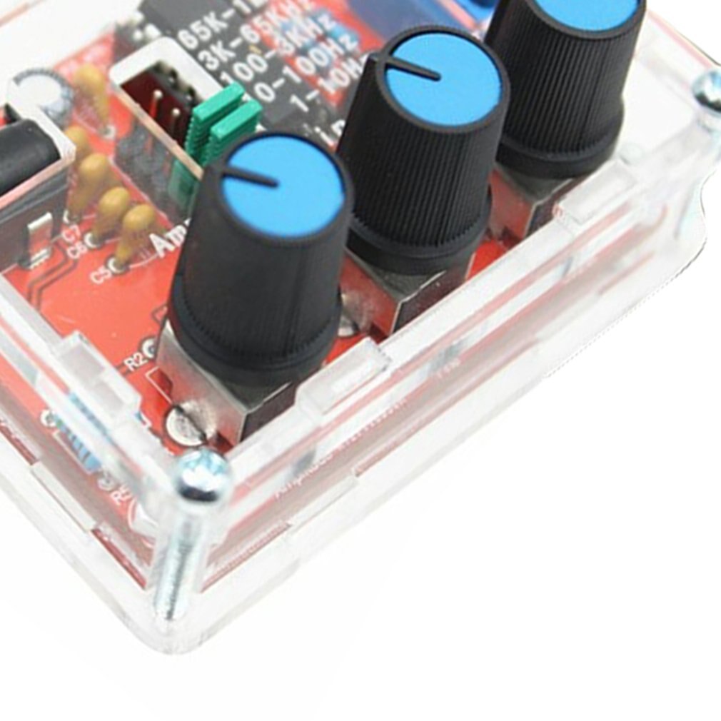 Produktbild von ANGEEK XR2206 Funktionsgenerator DIY Bausatz – Sinus, Dreieck, Rechteck 1 Hz – 1 MHz – Einstellbare Frequenz & Amplitude – Fertig Gelötet