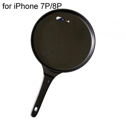 Anti Phone Case Frying Pan Phone Case Mobile Protective Cover for iPhone 11 Pro Max телефонный чехол: for iPhone 7P 8P