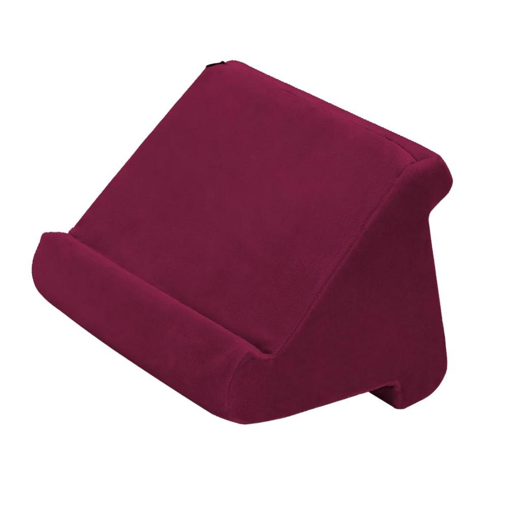 Tabletpudeholder til skød - pude til tablet - tabletholder til seng kan også bruges på gulv, skrivebord: Burgunder