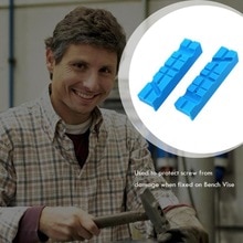 2 pièces 140*32*25mm banc magnétique étau mâchoire tampon multi-rainure fraise étau porte poignées forte magnétisme banc Vice mâchoires