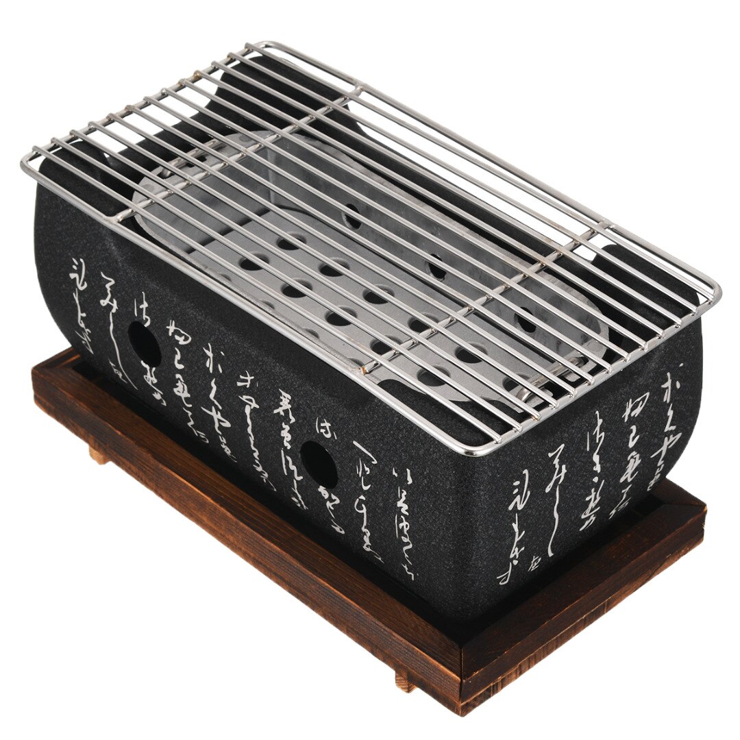 Koreansk japansk stil bærbar mad carbon ovn grill komfur kogeovn alkohol grill husholdningsgrill
