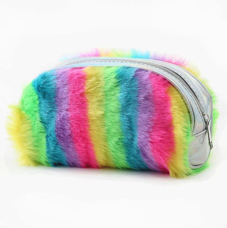 Sminke oppbevaringspose kvinner damer sminkepose reisesett sminke oppbevaring: Fargerik