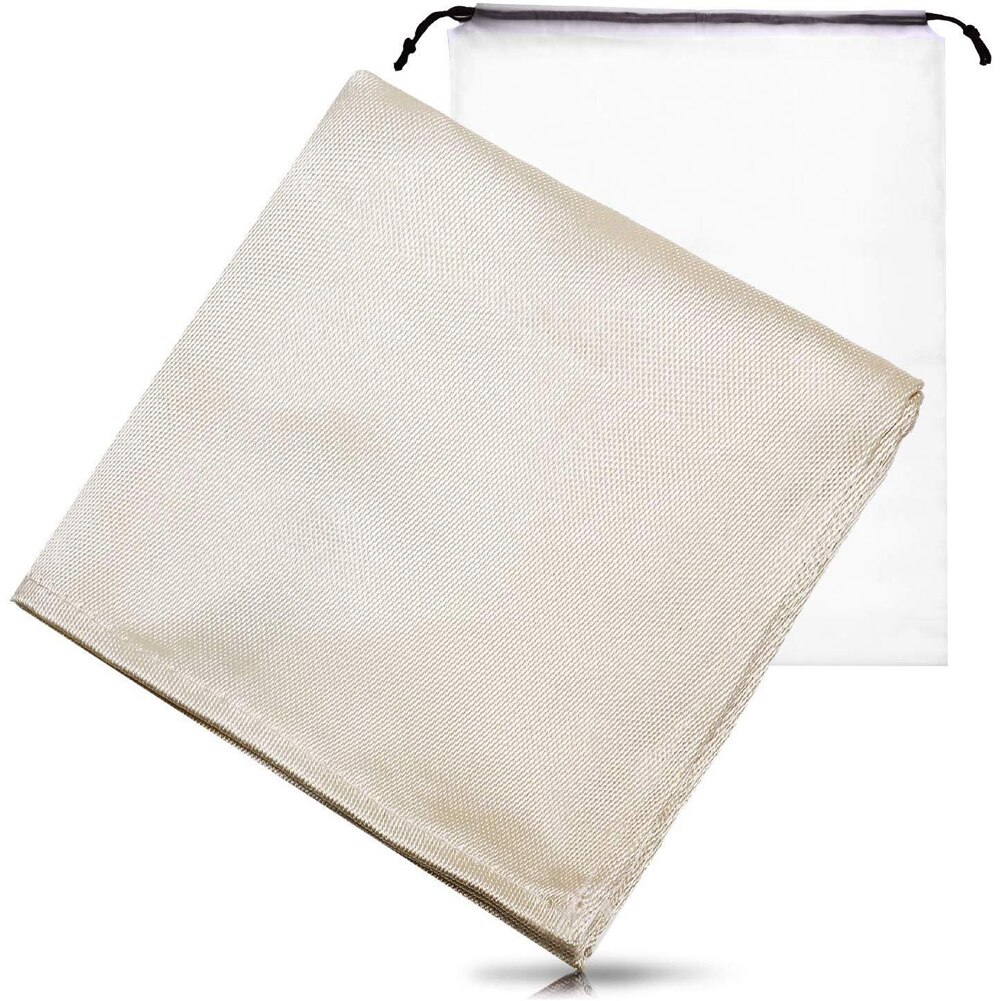 Outdoor Barbecue Fire Deken Glasvezel Isolatie Mat Outdoor Camping Fire Doek Hoge Temperatuur Anti-Brandwonden Vlamvertragende