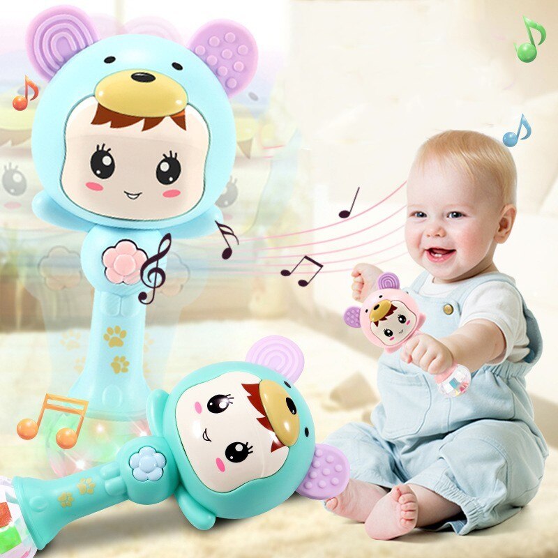 Shaker sable marteau jouet dynamique rythme bâton bébé hochets enfants fête musicale faveur Instrument de musique jouets chaud