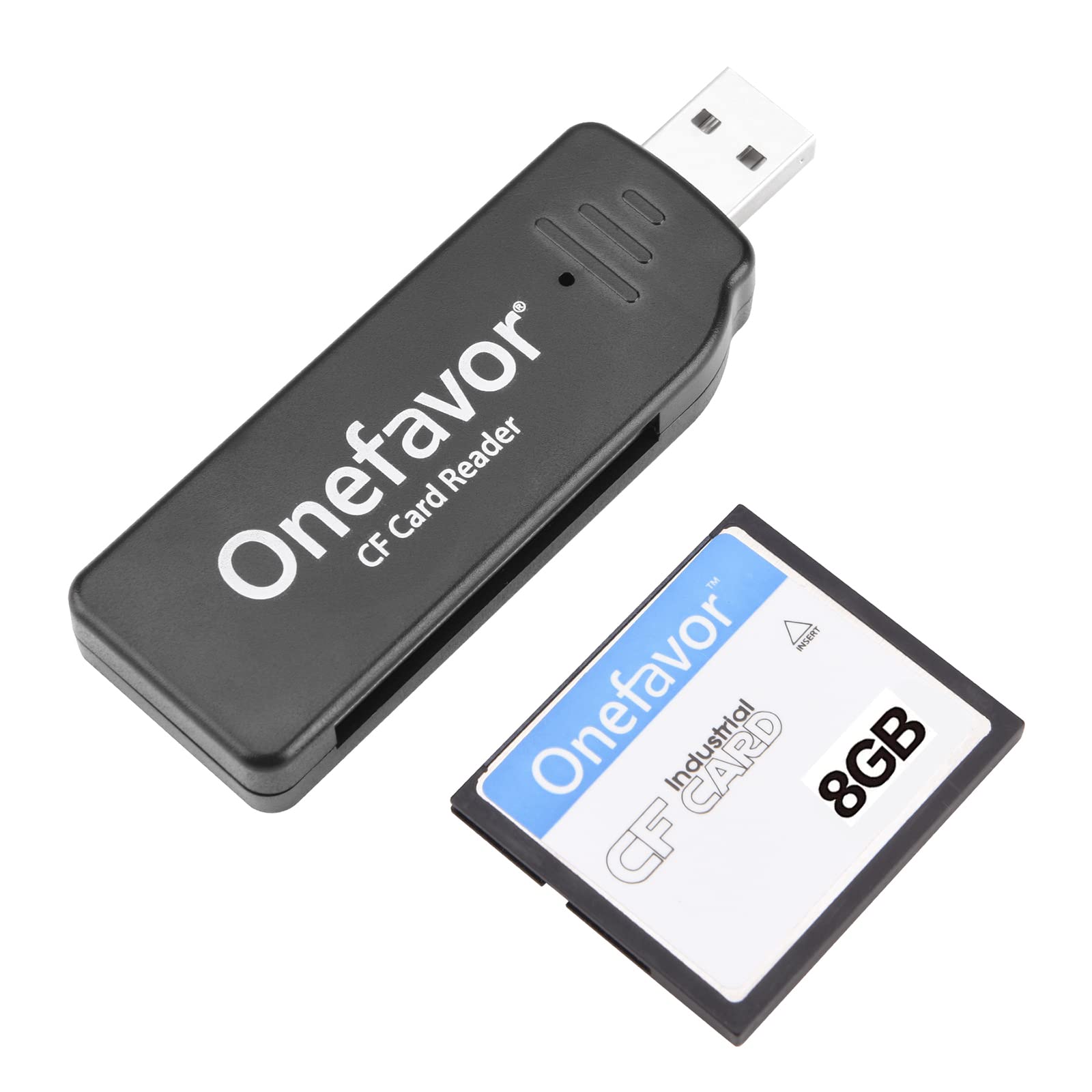 CF Card Reader Compact Flash Memory Card Reader CompactFlash Cards USB Reader/Writer High-Speed USB 2.0 CF Card Reader: 200GB