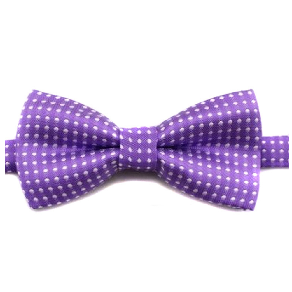 Mignon à pois noeud papillon pour Cool enfants garçons maigre papillon noeud papillon smoking cou cravates pour fête Pet Show cravate Corbatas: Pourpre