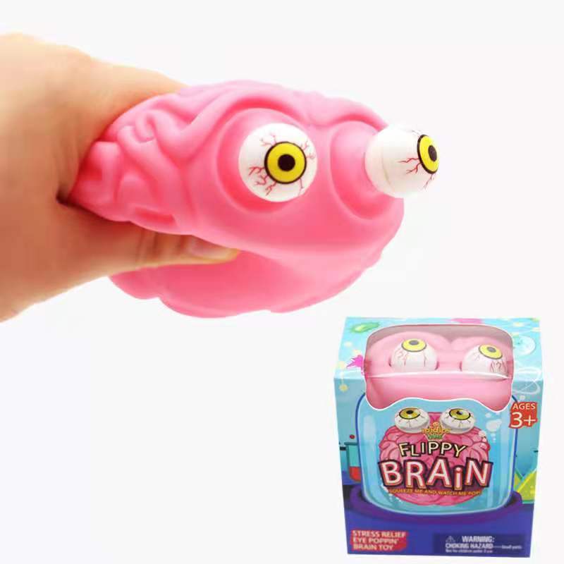 Anti Stress Flippy Hersenen Squishy Eye Popping Squeeze Fidget Speelgoed Cool Stuff Kids Adhd Autisme Angst Relief Speelgoed