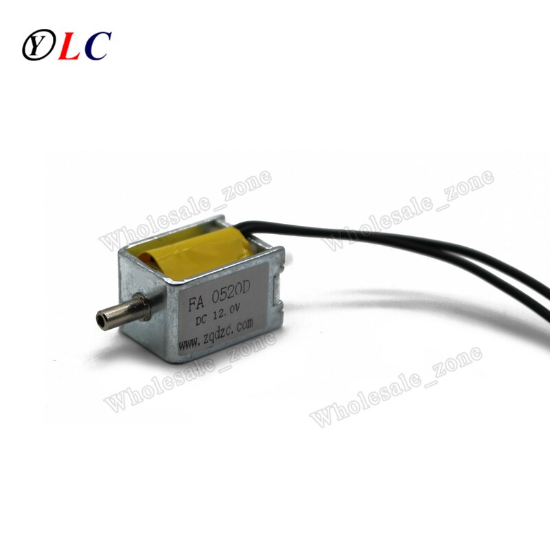 5 pcs/lot Fa0520D Normally Closed Mini Solenoid Valve Micro Electric Air Valve Aquarium DC 12V