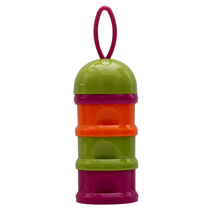 3-Layer Babyvoeding Draagbare Melkpoeder Dispenser Voedsel Container Opslag Kids Baby Snacks Snoep Voedsel Opbergdoos