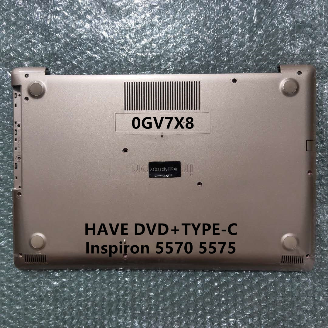 Nowy dla Dell Inspiron 15 5570 5575 LCD tylna pokrywa górna górna pokrywa klawiatura dolna pokrywa dolna skrzynka 0X4FTD 0TTK82 0M1FJK 0N9W2D: 0GV7X8