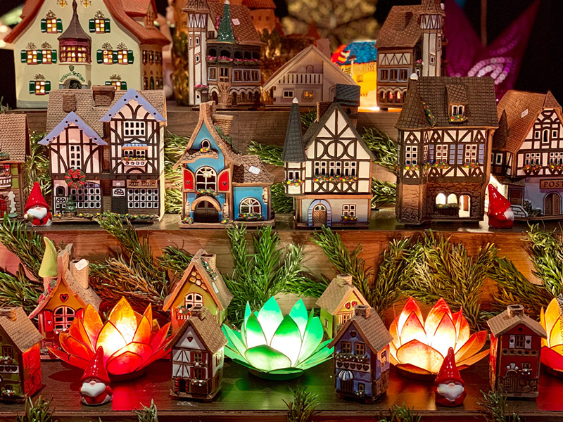 500 pièces Puzzle diverses paysages assemblage photo adultes Anti-Stress Puzzles jouets pour enfants jeux de noël