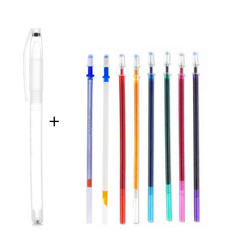 Kruissteek Wateroplosbare Pen Set Water Automatische Wissen Pen Marker Water Oplosbare Navulling Stof Markers Diy Naaien Accessoires: Light Grey