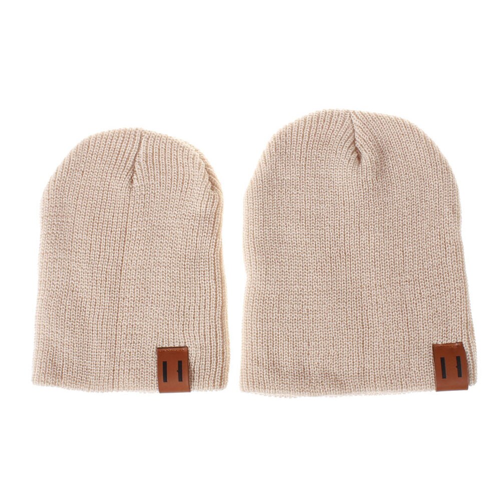 Heren dames meisjes jongens schedelmuts mutsen skimutsen mutsen effen unisex muts herfst winter wolmixen zachte warme gebreide muts