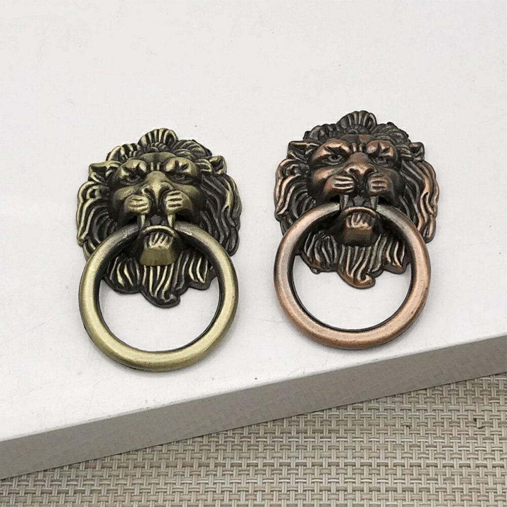 Retro Liga de Zinco Cozinha Móveis Puxadores de Gaveta Do Armário Maçaneta Da Porta Do Armário Hardware Puxar Lida Com Bronze Antigo Tone + Parafuso
