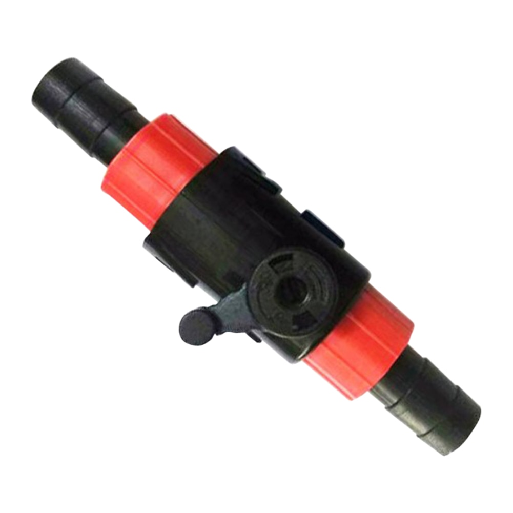 Filterkonnektor vandafbryder 16/22mm letinstalleret holdbar plastgasgasslange fisketank flowkontrol 12/16mm akvarium