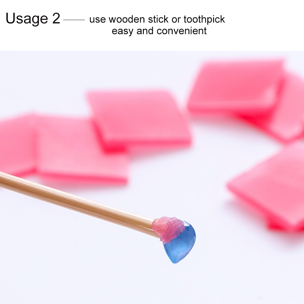 1 Sets DIY Diamond Paste Sticker Nail Tools Rhinestones Picker Holder Pen Kits Dotting Diamonds Point Pen Drilling Mud TR686