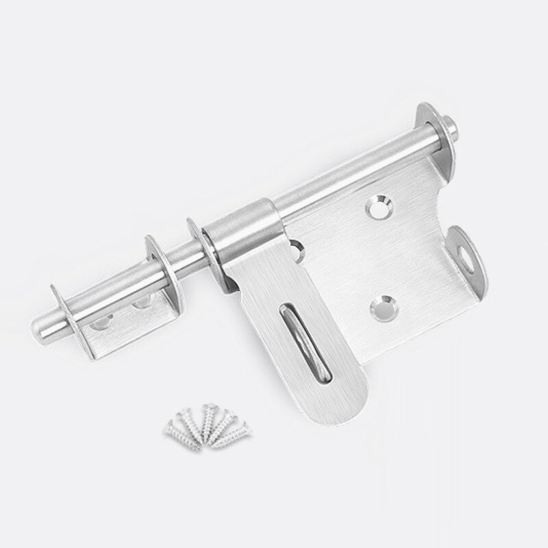 1pc Heavy Duty Warehouse Security Door Slide Bolt Gate Latch Stainless Steel Door Bolt