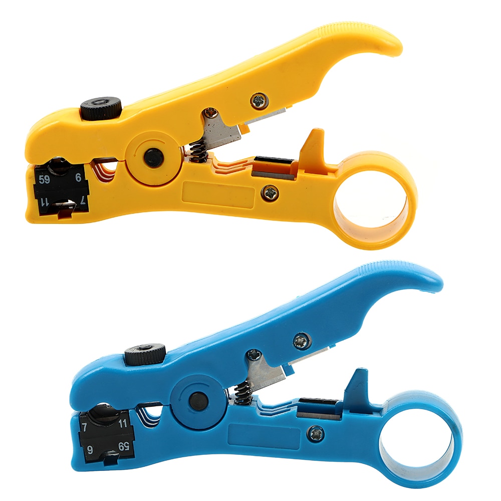 Doe-het-zelf elektrische striptangen, striptang voor utp/stp ,  rg59 rg6 rg7 rg11 kabeltangen