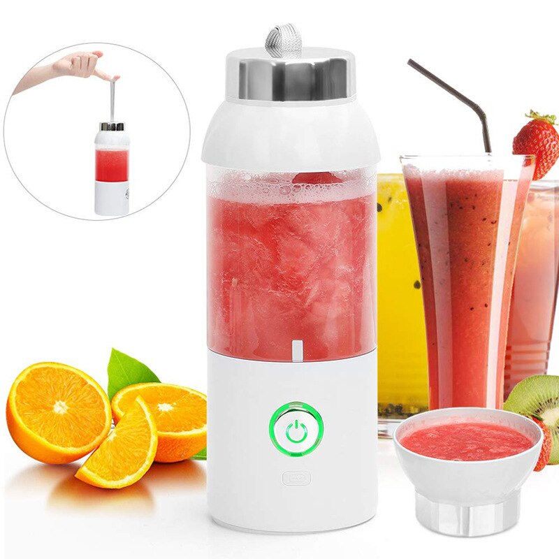 Usb Draagbare Opladen Juicer Cup Fruit Smoothie Maker Blender Machine Handmatige Juicer Elektrische Juicer Cup