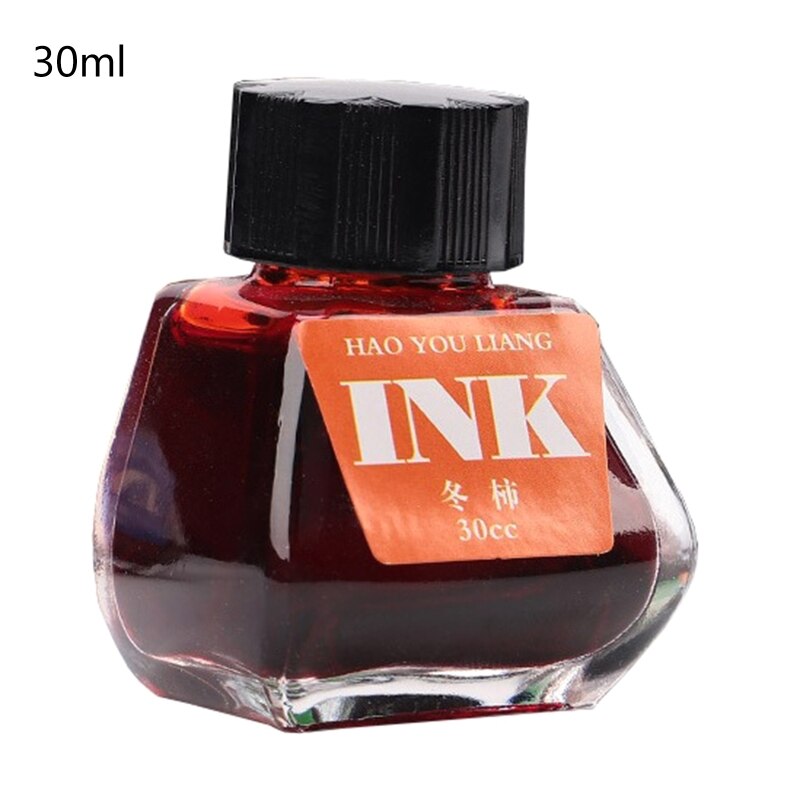 Fountain Pen Ink Bottle 15 Colors 30ml Ink Bottle for Beginners Kid Home Office School Writing Drawing Art Illustrations