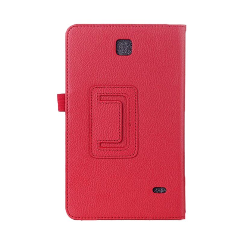 Case For Samsung Galaxy Tab 3 7.0 T210 T211 Leather case Cover For Samsung Tab3 7.0 SM-T210 SM-T211 Case: Red