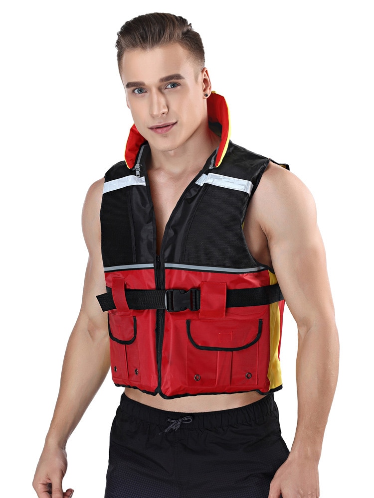 Men Woman Life Jackets Neoprene Safety surfing Life Vest Water Sports Fishing Water Ski Vest Kayaking Boating