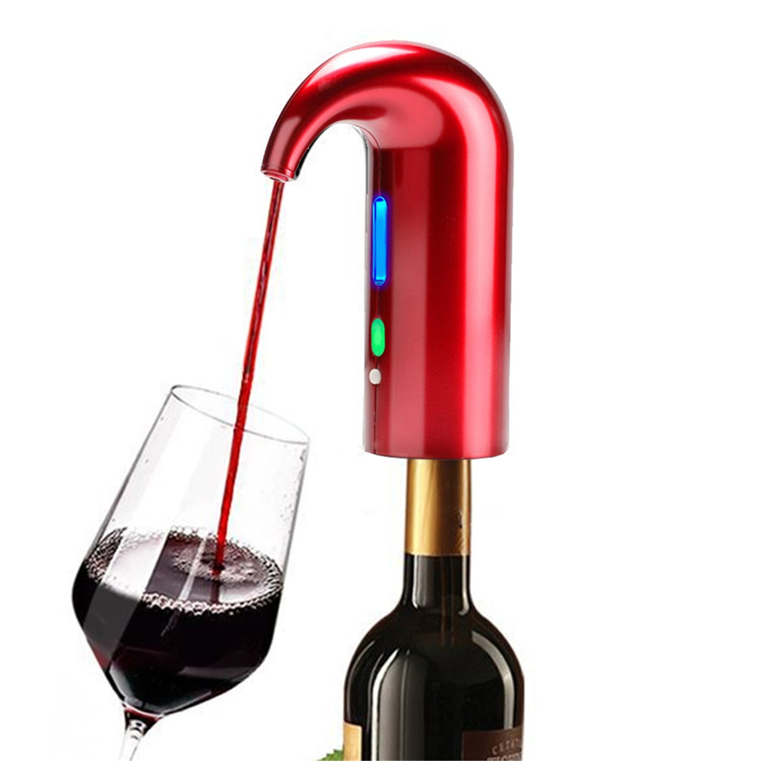 Bærbar smart elektrisk vinkaraffel automatisk rødvin pourer belufter karaffel dispenser vin værktøj bar tilbehør