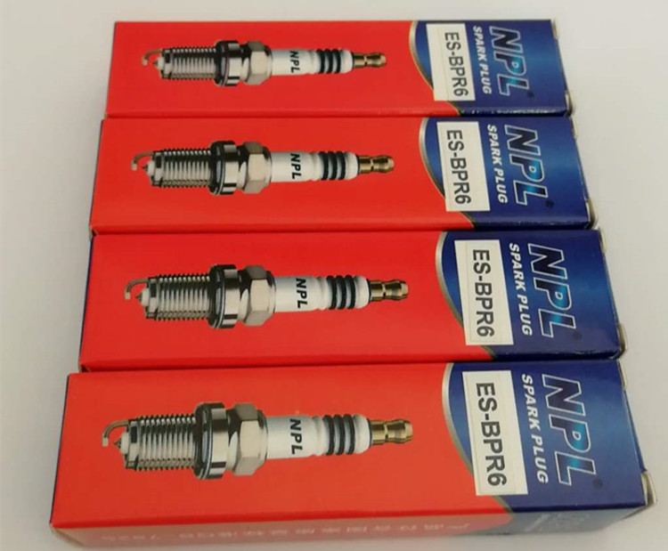 Npl nikkel tændrør es-bpr 6 4 stk for bpr 6es bpr 6ey bpr 6 eix bpr 6ev bpr 6 ezy  w7dc rn10yc iw20 vw20 w20 epr  w20tt w20 epru