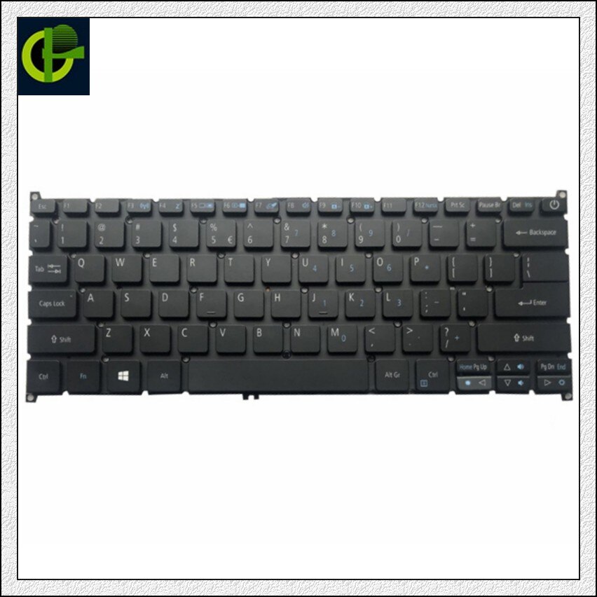 Engelsk baggrundsbelyst tastatur til acer swift 3 sf314-56 sf314-56-56 q 8 sf314-57 sf314-57-74 v 6 nki 13130bu sv3 t_ab 0b us