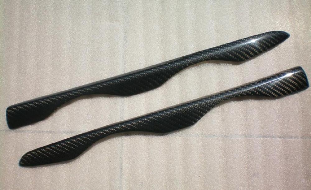 Carbon Fiber Headlight Eyelids Eyebrows for BMW E34 5 Series 520i 545i 530i