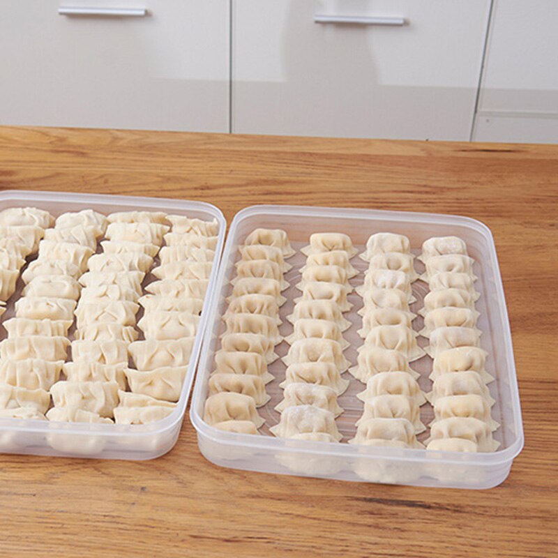 Cakes Dumpling Refrigerator Large Storage Box Cakes Food Container Non-toxic