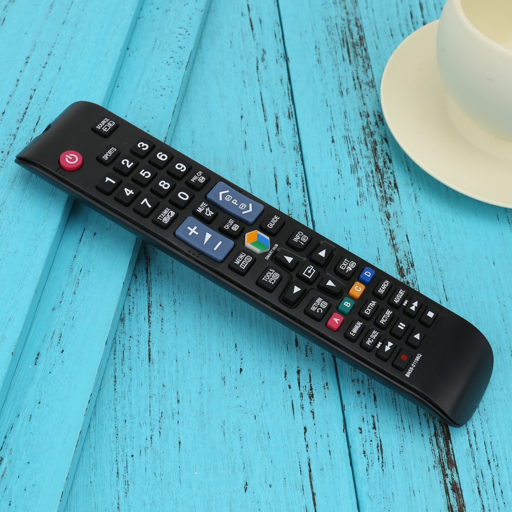 Tv:n kaukosäädin yleiskäyttöinen television kaukosäätimen vaihto  ue55 ju 6465 uxx eue 40 ju 6465 uxxe samsung  bn59-01198q: lle