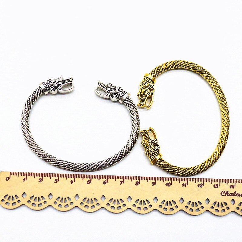 Stainless Steel Dragon Bracelet Jewelry Accessories Viking Bracelet Men Wristband Cuff Bracelets for Women Bangles