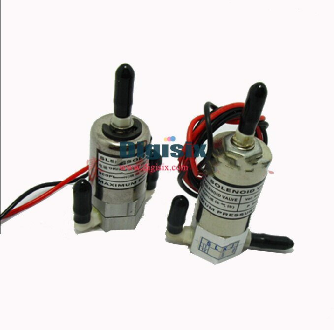 Inkjet Printer Solenoid Valve Electric Valve 3way 24v Dc Solenoid Valve For Solvent Printers