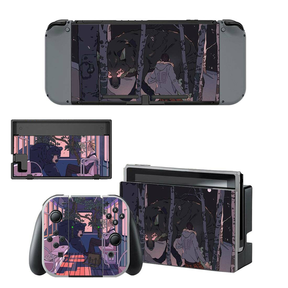 Vinyl Skin Vinyl Decal For Nintend Switch Skin Stickers NS Controller & Console Cover Protective Stickers: YSNS1631