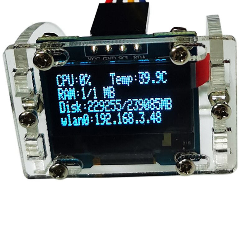 Raspberry Pi 4B 0.96 OLED I2C Communication 4-Pin ... – Grandado