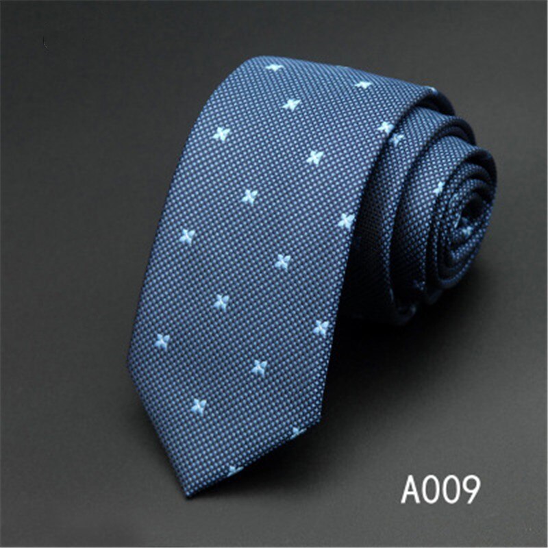 Necktie for Men Ties Designers Jacquard Striped Neck Tie Green Wedding Business Slim 6cm Skinny Tie: A009