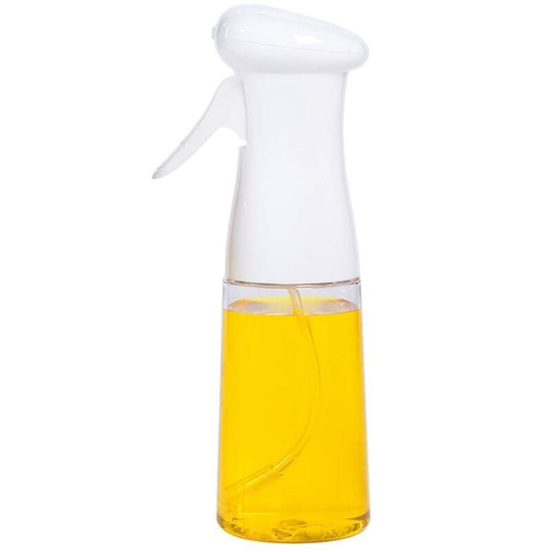 Oil Spray Bottle for Cooking BBQ Cooking Sprayer for Cooking Baking Roasting Grilling Barbecue Salad Frying Kitchen: White-1PCS