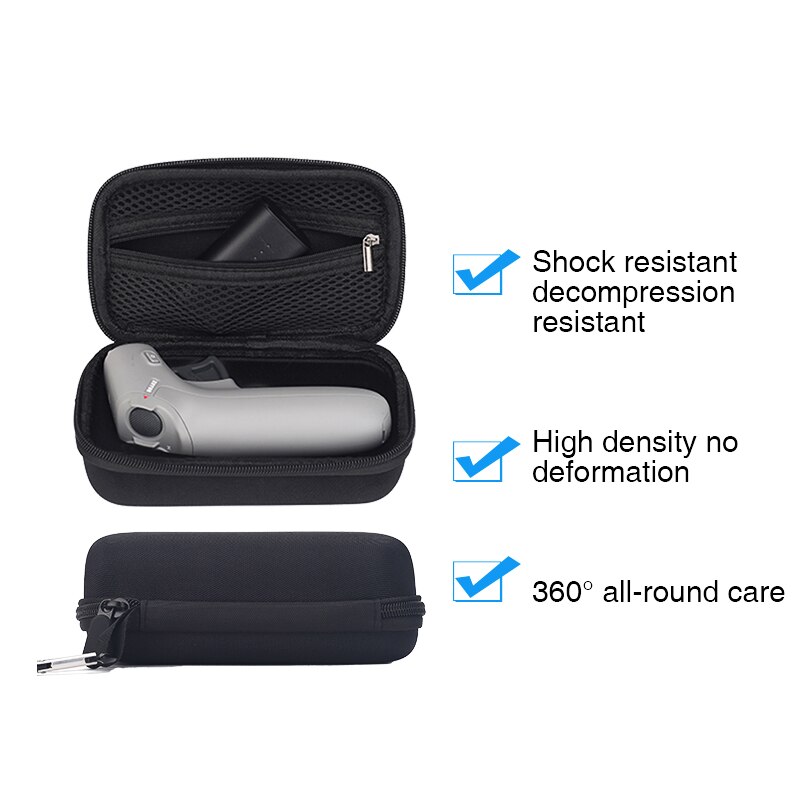 For DJI FPV Drone Through J-oystick Storage Box Accessories DJI FPV Hardshell Handheld Drone Storage Bag
