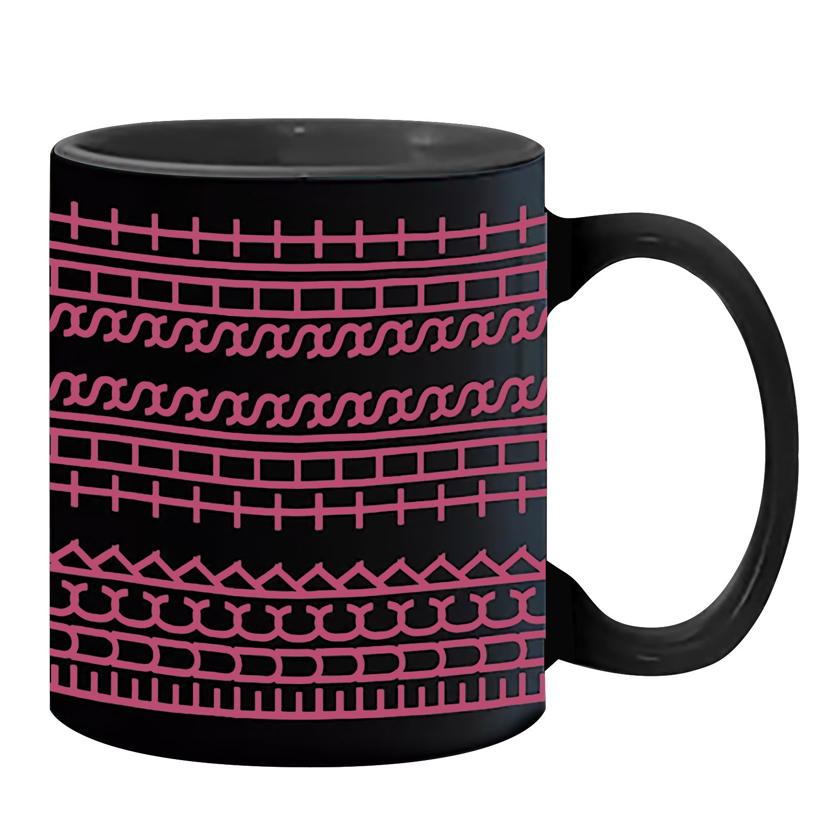 High-end Coffee Mugs Hiddens Message Mug Microwave-Safe Drinkware Ergonomic Handle Ceramic Kitchen Hidden Message Coffee 330ML: Champagne