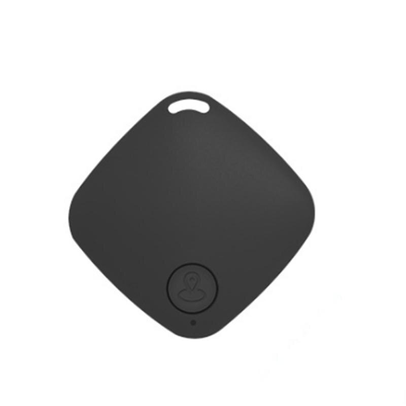 Llavero GPS antipérdida, dispositivo localizador de llaves compatible con Bluetooth, alarma de pérdida de teléfono móvil, artefacto bidireccional, rastreador de etiqueta inteligente: black