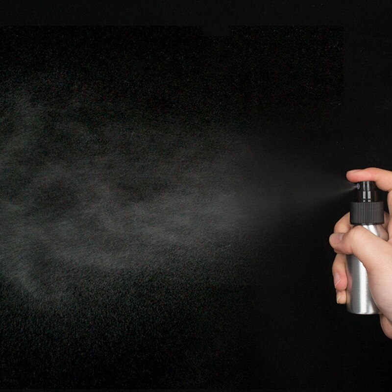 40ml/50ml/100ml aluminium sprayflaska silver portabla mini parfymflaskor tomma påfyllningsbara kosmetiska sprayer atomizer