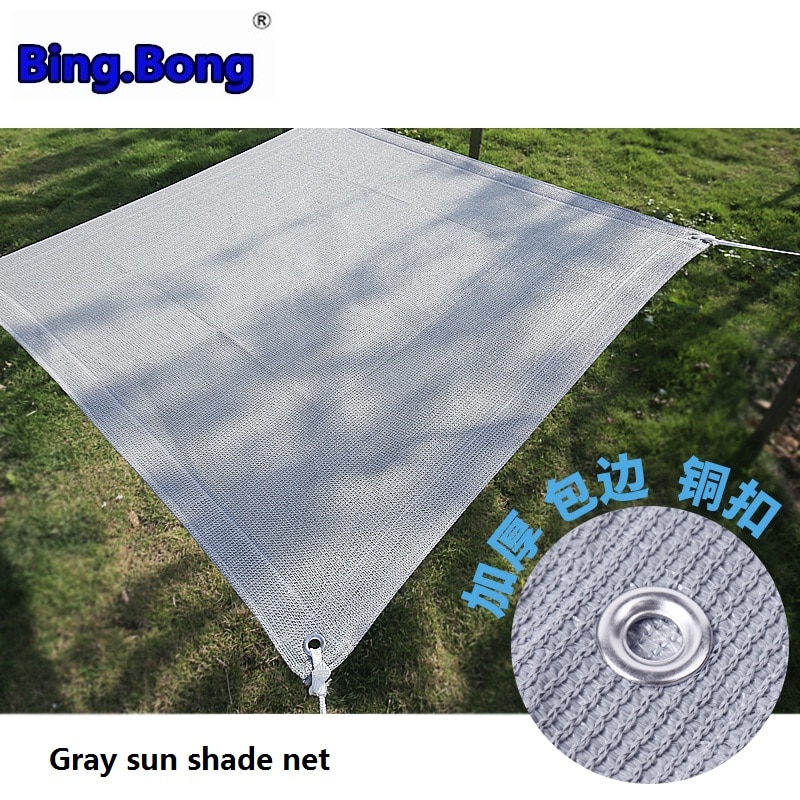 Serre zonnescherm net hdpe gaas balkon binnenplaats huis encryptie dikker op maat gemaakte boetiek grijs zonnescherm net